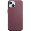 Image de Apple Etui en tissu fin avec MagSafe (Apple iPhone 15), Coque pour téléphone portable, Rouge