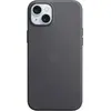 Image de Apple Etui en tissu fin avec MagSafe (Apple iPhone 14 Plus, Apple iPhone 15 Plus), Coque pour téléphone portable, Noir