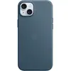 Image de Apple Etui en tissu fin avec MagSafe (Apple iPhone 15 Plus), Coque pour téléphone portable, Bleu