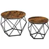 Image de Songmics, Table basse, Kyler (50 x 50 x 40 cm)