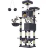Image de Feandrea Cat Spa (206 cm, Dgrey), Arbre à chat