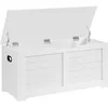 Image de Coffre de Rangement VASAGLE 100x40x46 cm Blanc Mat