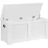 Image de Vasagle, Banc, Sitztruhe LSB061T10 weiss Holz 100,0 cm (100 cm)