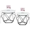 Image de Vasagle, Table basse, Cluster (50 x 40 cm)