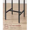 Image de Vasagle, Table haute, Ensemble de tables de bar (60 x 60 x 90 cm)