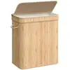 Image de Songmics, Panier à linge, Wäschekorb Wäschesammler Bambus 100l (100 l)