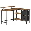 Image de Vasagle, Bureau, Worker (135 x 105 x 89.50 cm)