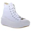 Image de Sneakers Converse All Star Move Platform HI Blanc pour Femmes 38