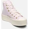 Image de Chuck Taylor All Star Modern Lift Crafte par Converse Violet 36 Femme