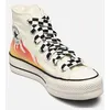 Image de Baskets Converse Chuck Taylor All Star Lift Canvas Flame pour Femme Blanc 38