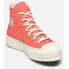Image de Baskets Converse Chuck Taylor All Star Lift Canvas Crafte pour Femme Rose 39