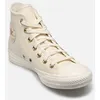 Image de Chuck Taylor All Star Leather Hi par Converse Blanc 39 Femme