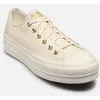 Image de Chuck Taylor All Star Lift Leather Ox par Converse Blanc 36 Femme