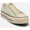 Image de Chuck Taylor All Star Lift Suede Ox par Converse Vert 39 Femme