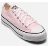 Image de Chuck Taylor All Star Lift Ox par Converse Rose 37 1/2 Femme