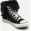 Image de Chuck Taylor All Star Fold-Over X-Hi Fau par Converse Noir 36 Femme
