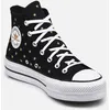 Image de Chuck Taylor All Star Lift Platform Embr par Converse Noir 37 Femme