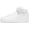 Image de Nike Homme Air Force 1 Mid 07 Triple Blanc Baskets Homme CW2289-111 40.5
