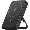 Image de Anker 322magGo banque d'alimentation magnétique sans fil 5000mAh 7,5W avec support noir (5000 mAh, 12 W, 18.50 Wh), Chargeur de secours, Noir