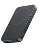 Image de Anker MagGo - Banque d'alimentation sans fil - minceur - 10000 mAh - 30 watt - PD (USB-C) - sur le câble : USB-C - noir