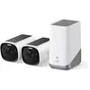 Image de eufy Anker EufyCam 2x E40 + HomeBase S380 Up to 16TB HDD AI-Detection (2688 x 1520 pixels), Caméra réseau, Blanc