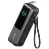 Image de Anker - Banque d'alimentation - built-in and retractable cables - 165 Watt - 25000 mAh - connecteurs de sortie : 3 - noir spatial