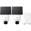 Image de eufy SoloCam E30 2-Cam Kit (2048 x 1080 pixels), Caméra réseau, Blanc