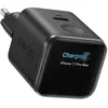 Image de Anker Nano GaN Smart Charger with Display and Intelligent Detection (45 W, 1 Port) (45 W, 1 portion), Chargeur USB, Noir