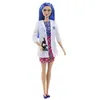 Image de Barbie Série You Can Be Anything Poupée Scientifique avec Mini-Microscope Mattel Multicolore