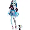 Image de Monster High Frankie Stein avec animal de compagnie et accessoires