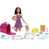 Image de Barbie Set de jeu d'adoption de chiots avec poupée brunette