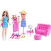 Image de Barbie Coffret Séance d’Essayage avec Poupée Mannequin et Accessoires Mattel Bleu