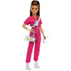 Image de Barbie Poupée Day & Play avec Combinaison de Travail Tendance Rose