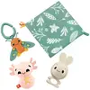 Image de Fisher-Price, Jouet à saisir, Coffret d'expériences sensorielles, 4 jouets sensoriels avec activités de motricité fine pour les