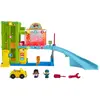 Image de Mattel, Tapis d'éveil + arche d'activité, Fisher-Price - Little People Car Center (Nordics) (HRC60)