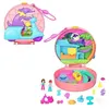 Image de -Aventure en Mobylette-Coffret 2 mini-figurines et animal HWN98