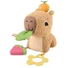 Image de Fisher-Price-Mon Capybara Câlins-Peluche Anneau De Dentition Et Hochet - Des 3 mois- HYR54