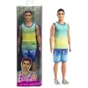Image de -Fashionistas-Poupée Ken Avec Débardeur Dégradé Et Short En Jean - 3ans+ - HYV00