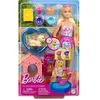 Image de Barbie - Coffret piscine des chiots avec poupée