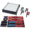 Image de Mattel WWE Superstar-Ring mit Etiketten für Hauptkampf und RAW, Matte mit Sprungfedern und Ring mit