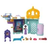 Image de Disney Jasmine Histoires a Empiler Coffret de maison de poupée Palais de Jasmine avec Mini-poupée et 2 Animaux, Aladdin, MATTEL