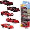 Image de Hot Wheels Ferrari 5er-Pack