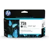 Image de HP, Cartouche d'impression, Cartouche d'encre 728 Matte DesignJet (MBK)