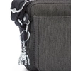 Image de Kipling Sac Bandoulière Abanu Black Peppery Gris Petit Femme 100% Polyester