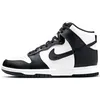 Image de Nike Dunk High Noir Blanc Sneakers Femme Rouge Université DD1869-103 38.5 black