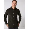 Image de Ramsey Tailored Cord Shirt par Barbour Vert XL Accessoires