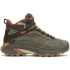 Image de Merrell - Moab Speed 2 Leather Mid Waterproof - Vert - Taille 44 M