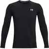Image de Under Armour, Hommes, T-shirt de sport, Coldgear Compression Mock l/s (M), Noir, M