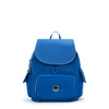 Image de Kipling Sac À Dos City Pack S Satin Blue Bleu Petit Femme 72% Polyamide, 28% Recycled Polyamide