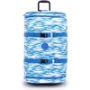 Image de Kipling Bagages À Roulettes Aviana L Diluted Blue Imprimé Grand Femme 100% Recycled Polyester